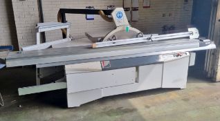 Paoloni P450Nx heavy duty panel saw with tilting table - YOM 09 - serial 23418 - 50hz - 415v 3 ph
