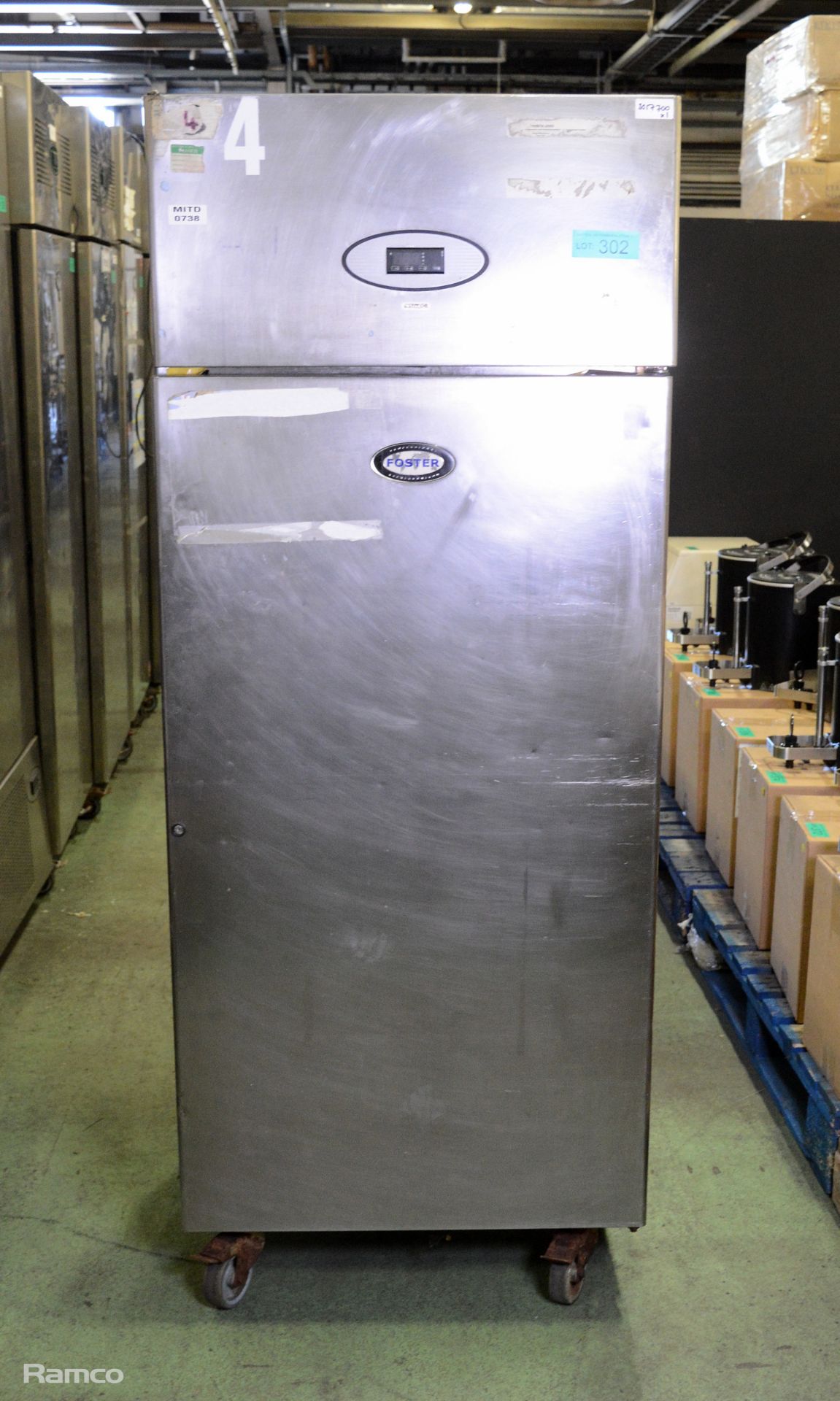 Foster PROS400H-A Upright Fridge 70x70x190cm