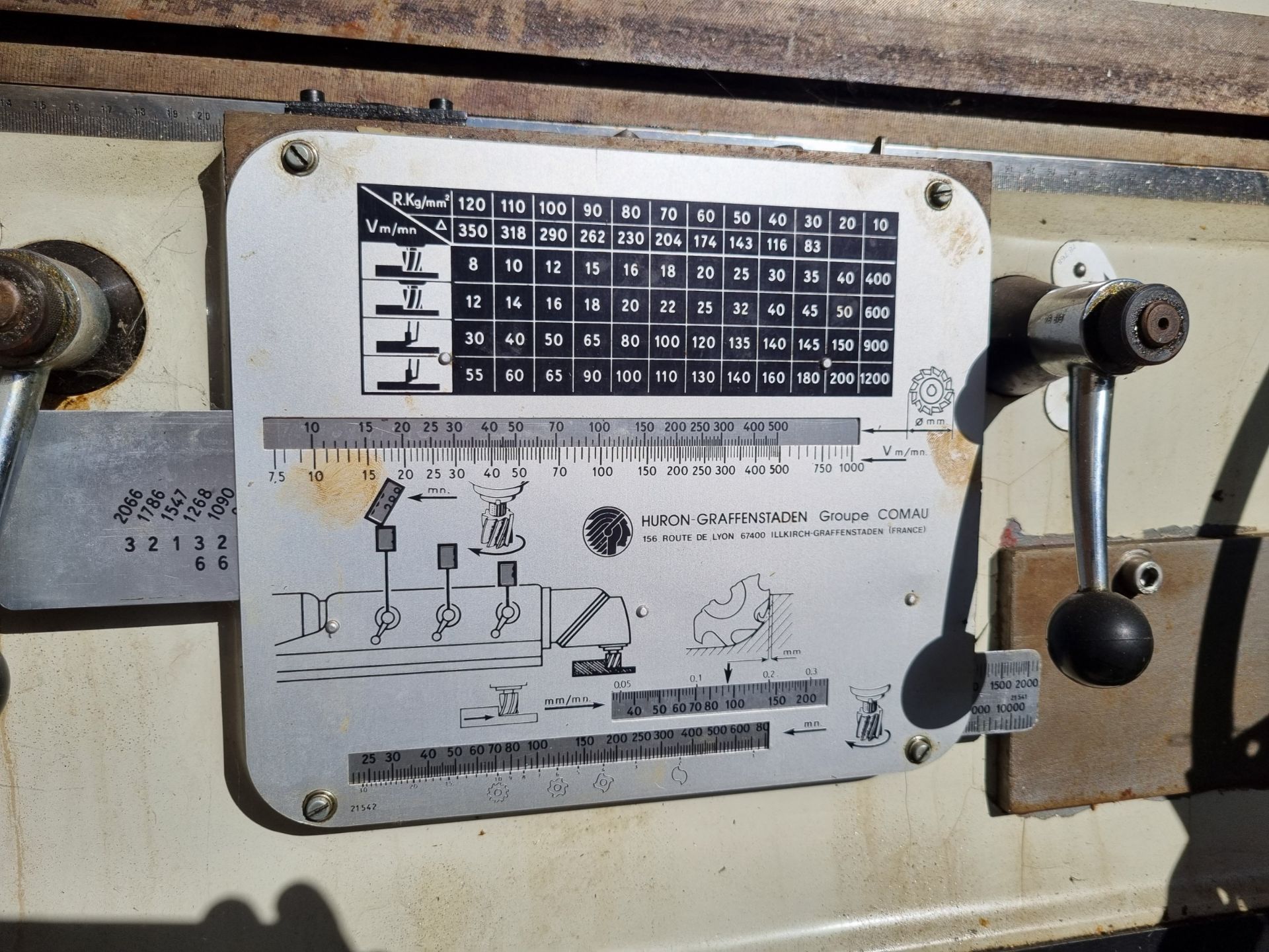 Huron Milling machine - MU4 - serial 890207 - YOM May 89 - 380V - 50hz - 26kW - Image 10 of 12