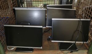 6x HP Compaq LA220DWG 22 Inch Monitors