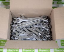 Various Sized Combination Spanners - approx 50