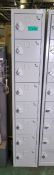 Garran 8 Compartment locker L30 x W30 x H180 cm