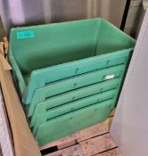 5x Green bins