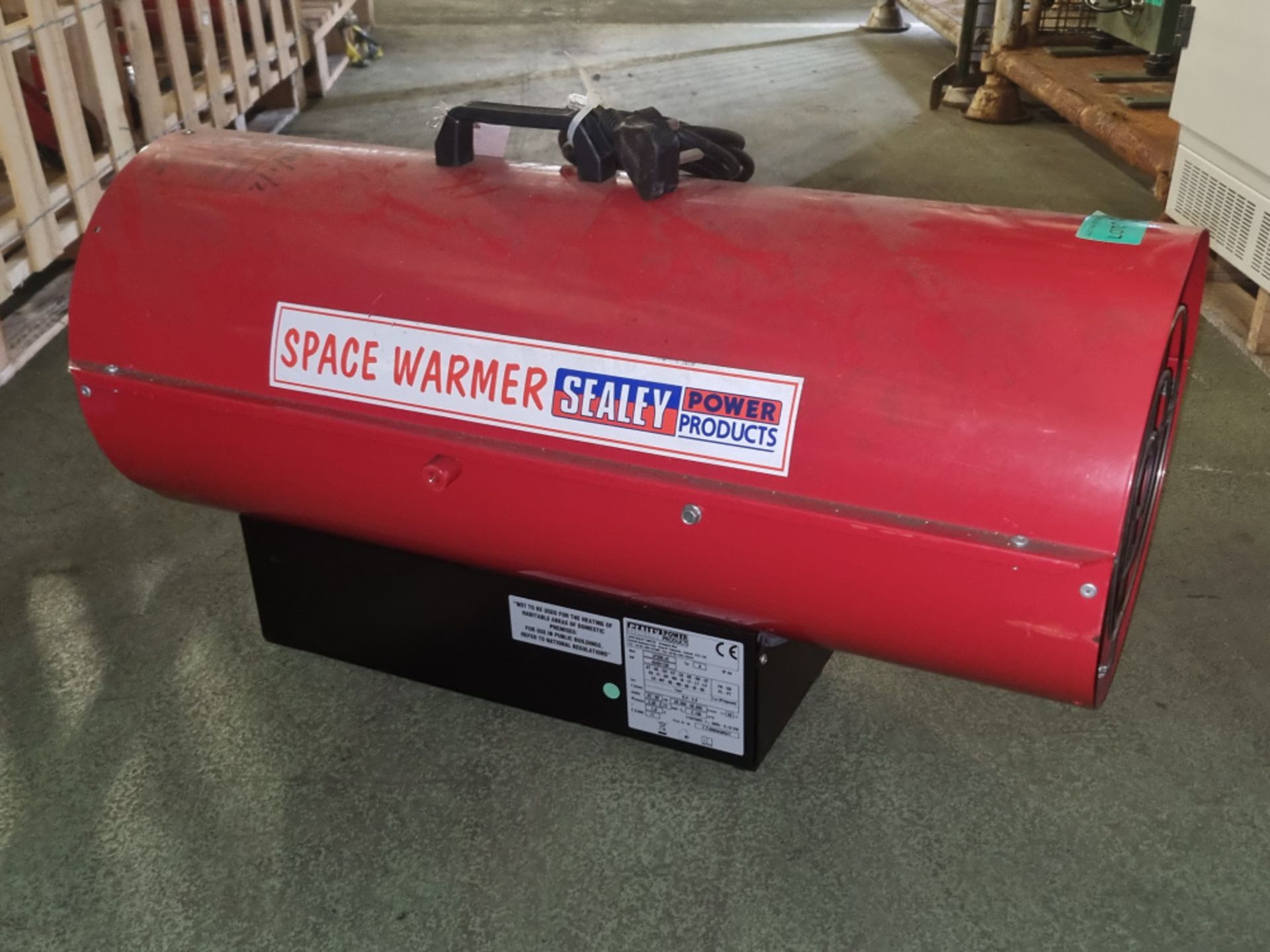 Sealey LP 300.v5 LPG space heater 33-80 kW 240V