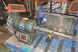 RJH Gryphon CR 35 Bench Grinder and Buffing Machine 240v - 80x40x50cm