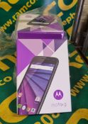 5x Motorola Moto G 3rd Gen - Pay As You Go Mobile Phones