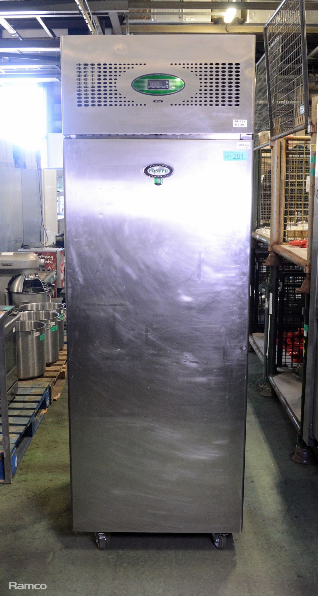 Foster EPROG600H Upright Fridge 70x80x210cm