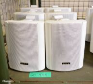 3 pairs of SKY Wall Mountable Speakers