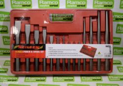 Neilsen 14 piece punch & chisel set