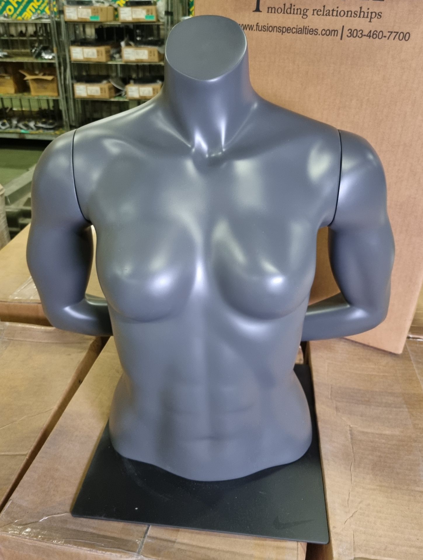 7x Mannequins - female bust - Image 2 of 3