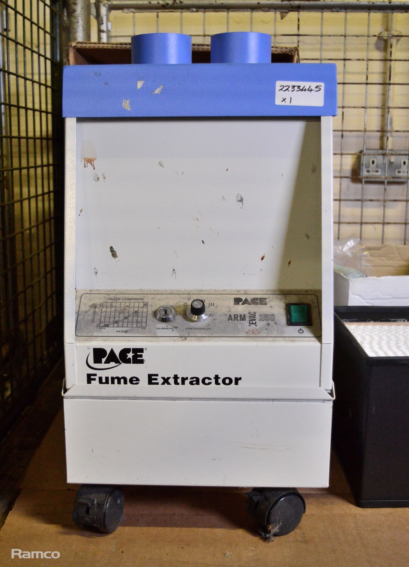 Pace Arm Evac 250 fume extractor unit with attachments - Image 2 of 6