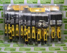 5x Stanley paint brush sets