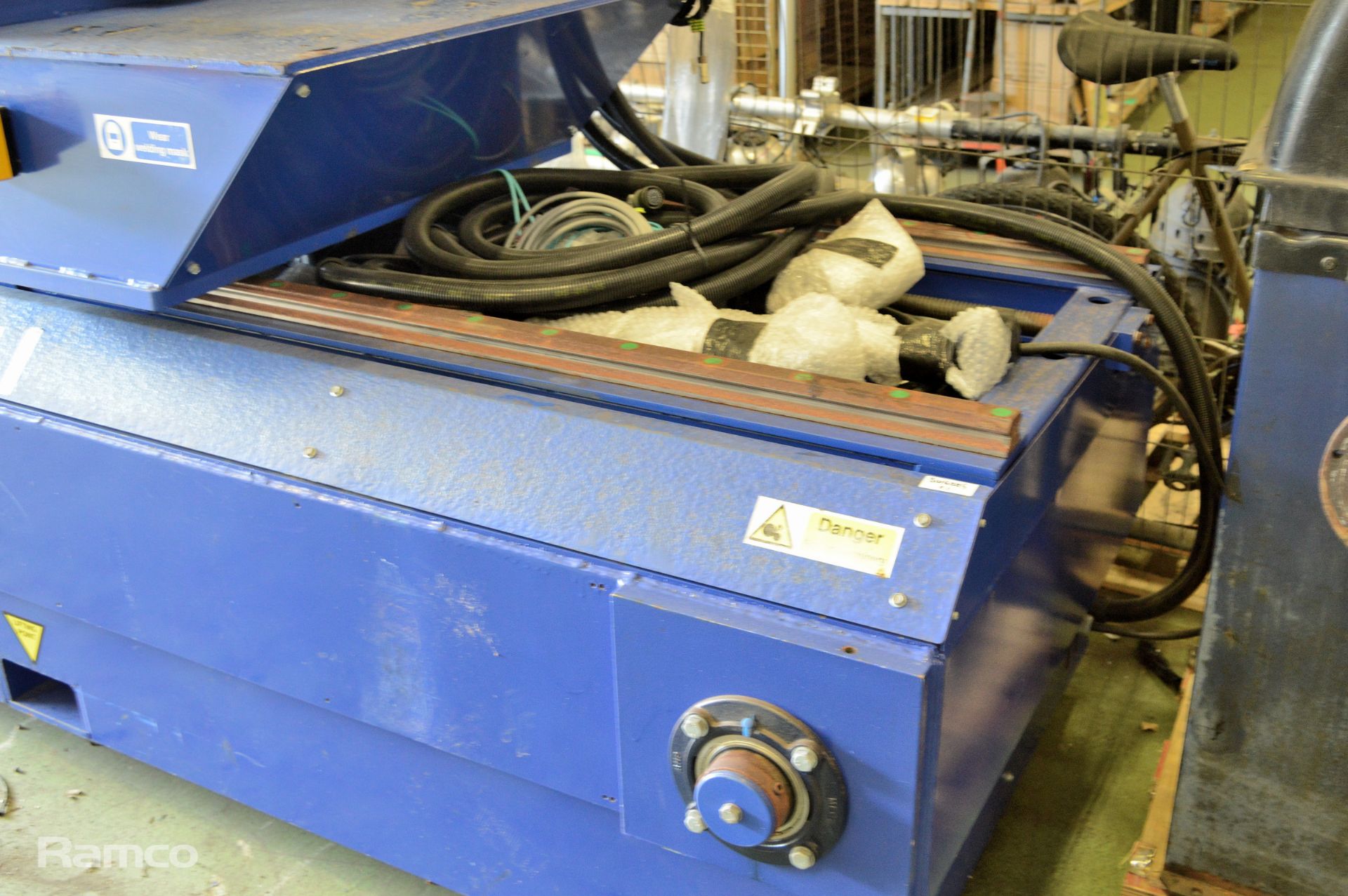 VBC manufactured IE300i welding lathe with spares package - no computer/control panel (as pictured) - Image 24 of 42