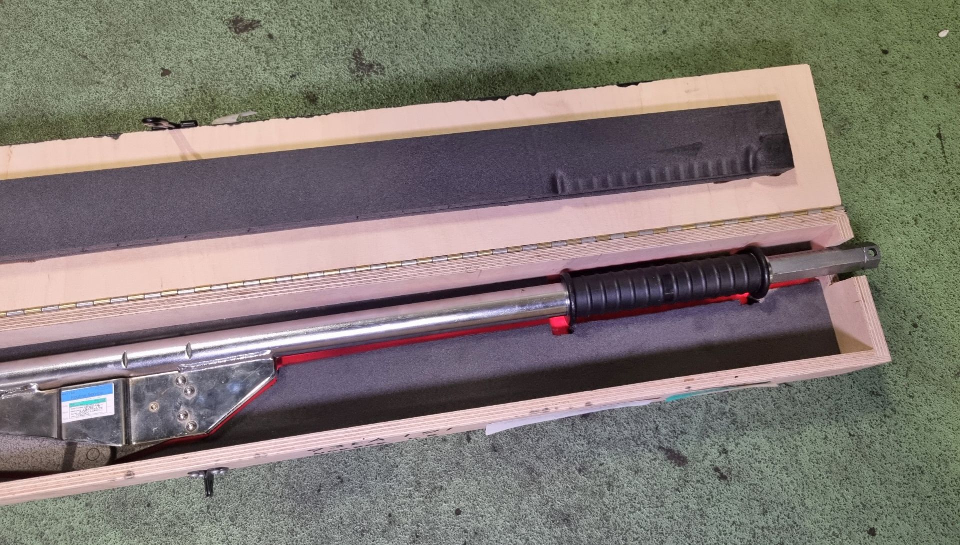 Norbar Industrial 4R, 3/4 inch torque wrench - wooden box - Image 3 of 5