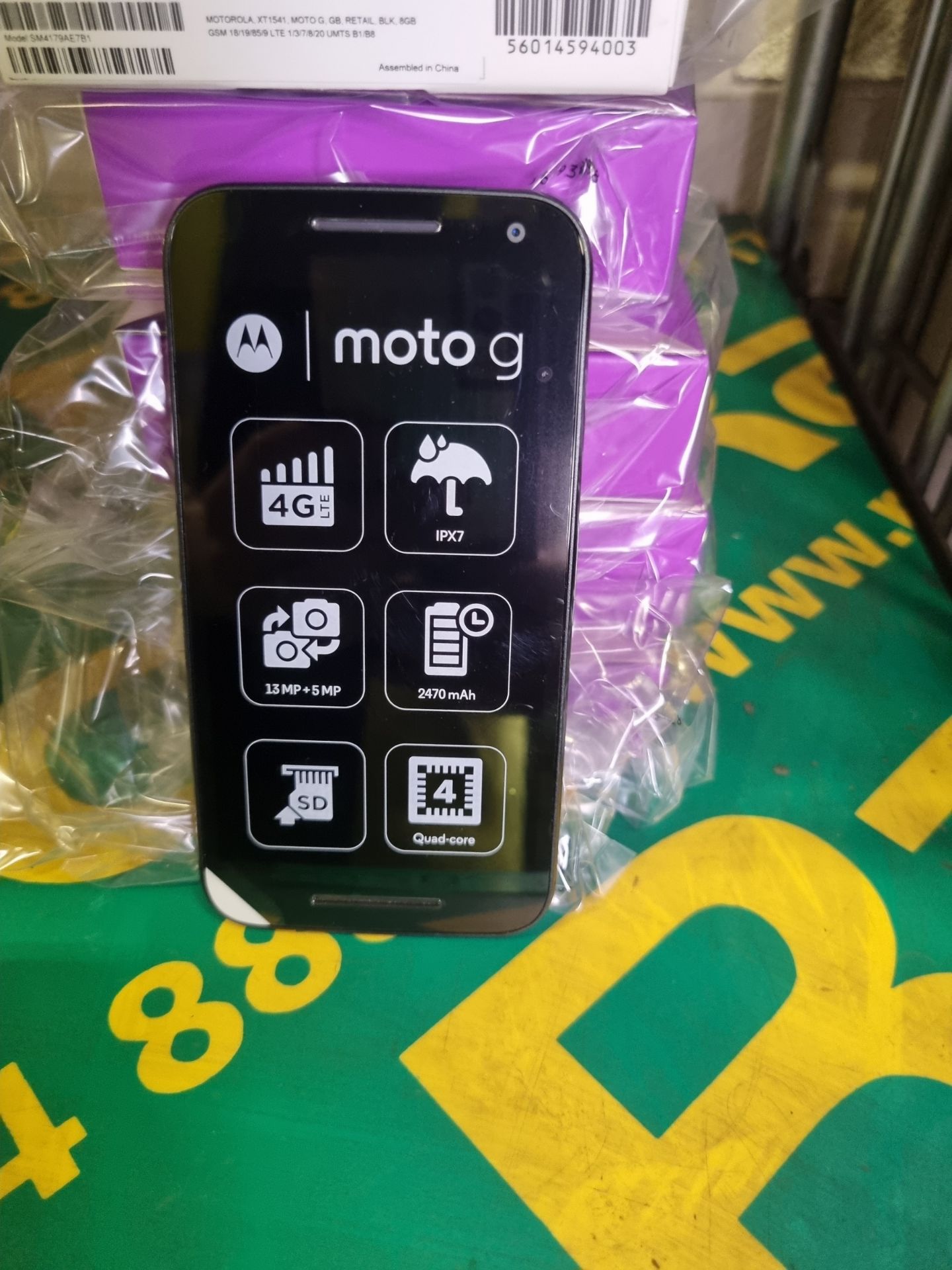 5x Motorola Moto G 3rd Gen - Pay As You Go Mobile Phones - Image 3 of 4