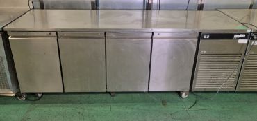 Foster 4 door refrigerated counter 235 x 75 x 90cm