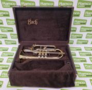 Bach Stradivarius Model 184 Cornet in Bach case - serial number: 682786