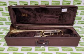 Bach Stradivarius Model 42 trombone in soft case (broken zip) - serial numbers: 15470 & 152894
