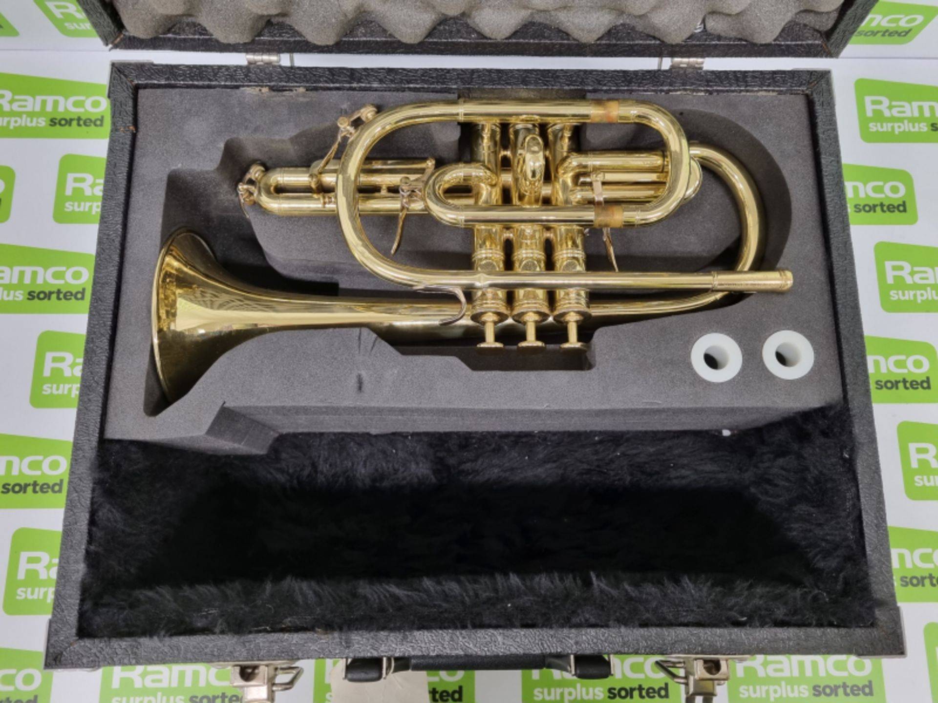 Smith-Watkins K-2 cornet in hard carry case - serial number: 1060 - Image 12 of 14