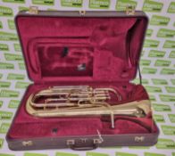Besson Sovereign BE967 Euphonium in Besson hard case - serial numbers: 12000515 & 422