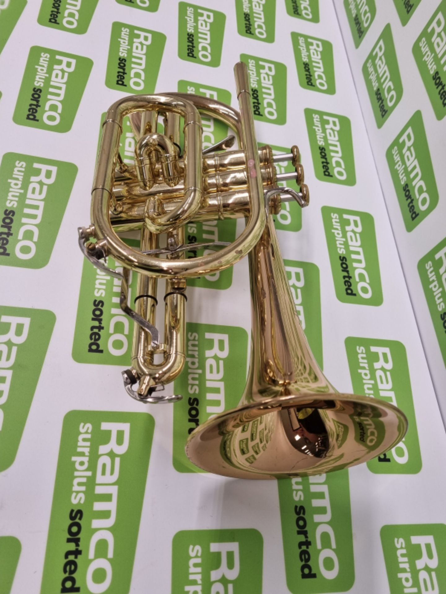 Yamaha Xeno model YCR8335G cornet in Yamaha case - serial number: 940235 - Image 4 of 11