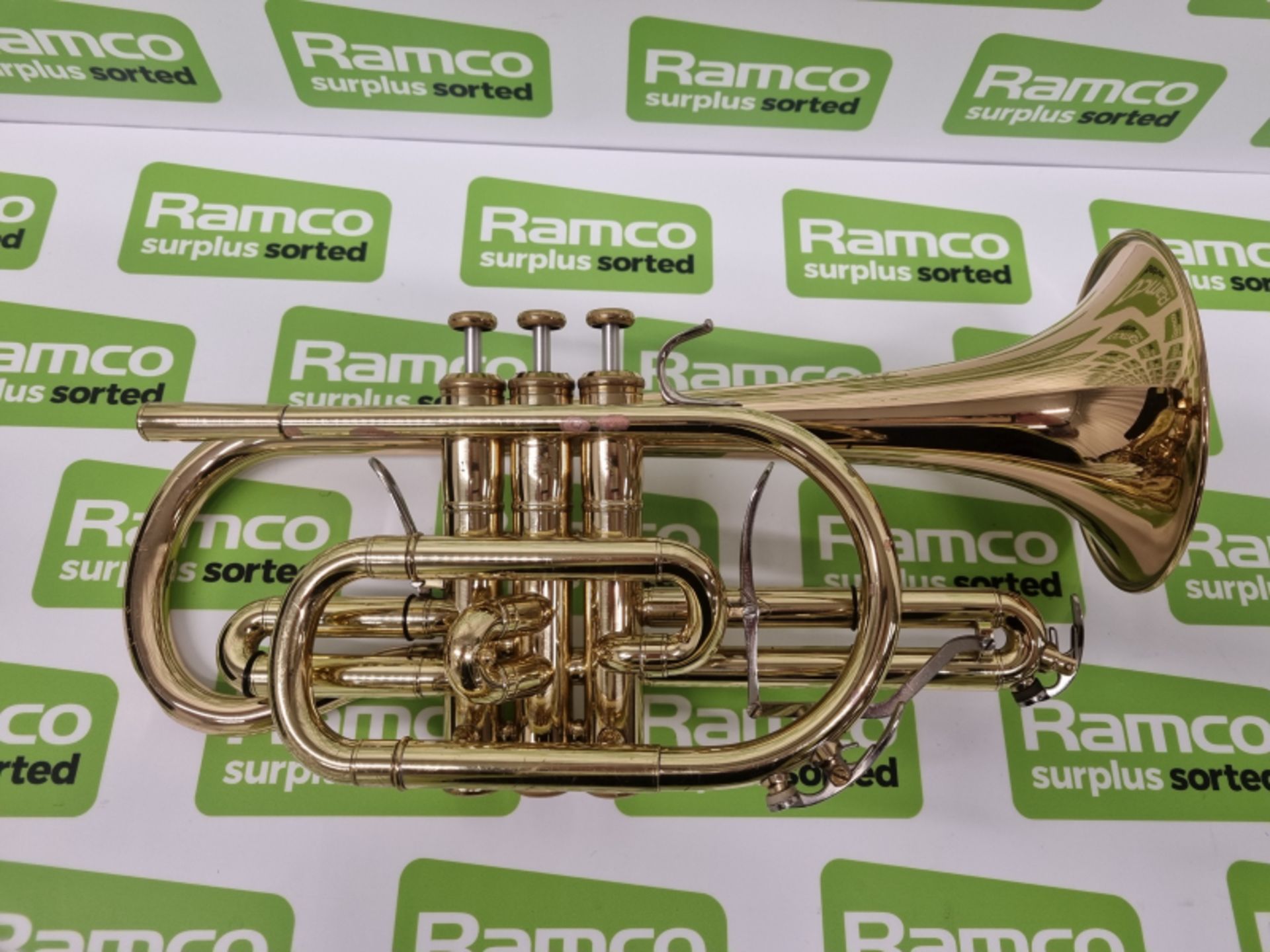 Yamaha Xeno model YCR8335G cornet in Yamaha case - serial number: 940235 - Image 2 of 11