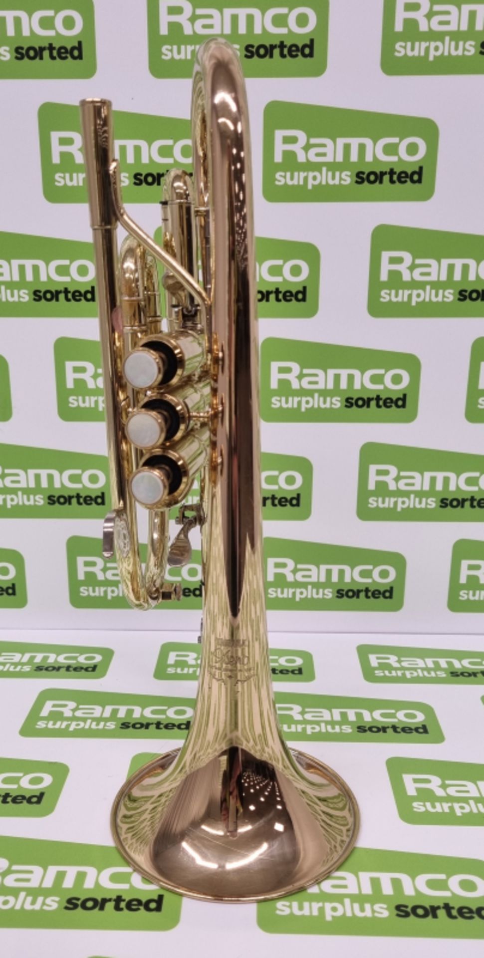 Yamaha Xeno model YCR8335G cornet in Yamaha case - serial number: 940235 - Image 6 of 11