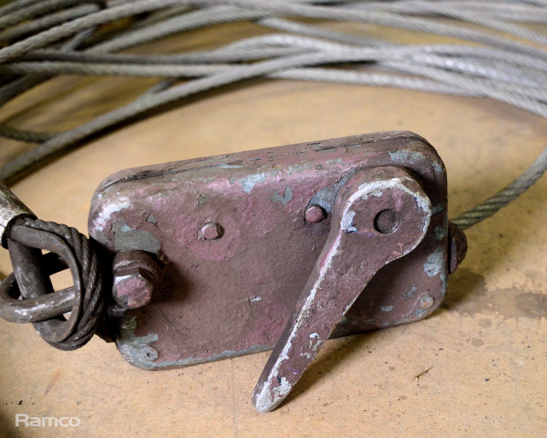 Small Tirfor winch & cable - Image 3 of 3