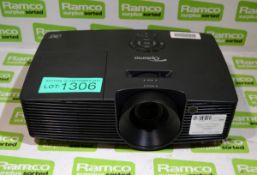 Optoma W312 Projector - Projector Resolution: 1280x800