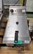 Falcon LD50 stainless steel single tank tabletop electric fryer 7 ltr - 2.75 Kw