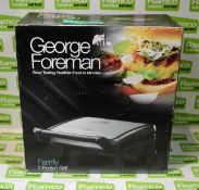 George Foreman Family 5 portion grill (boxed - unused)