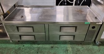 True TRCB-72, 4 drawer heavy duty refrigerated chef base