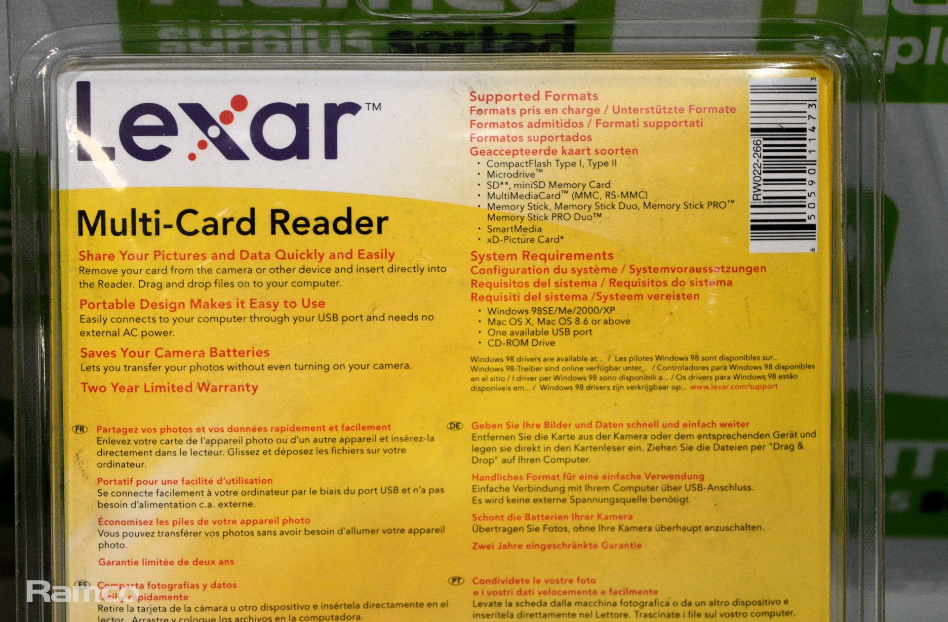 4x Lexar USB 2.0 Multi-Card Reader Units - Image 3 of 3