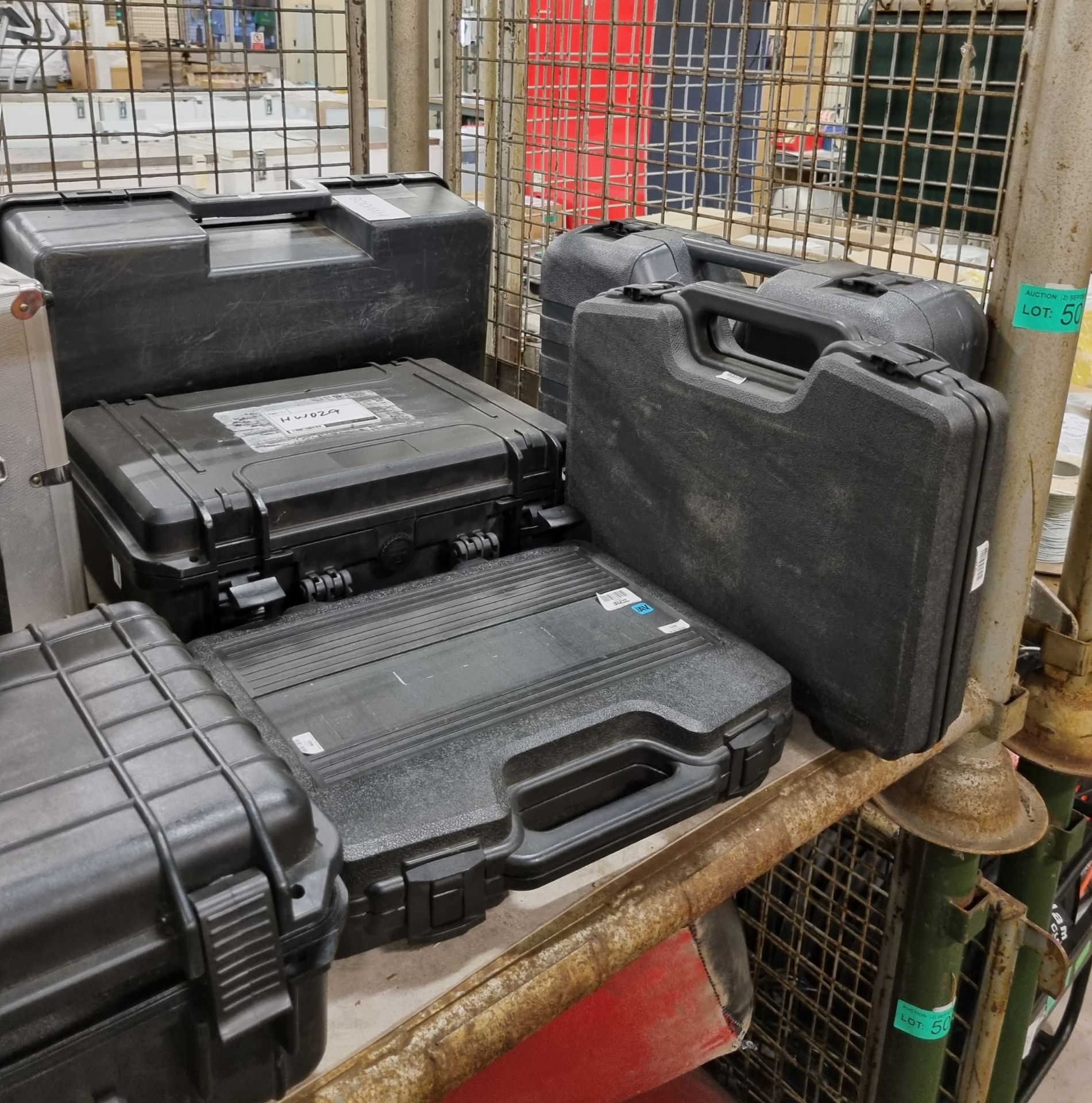 11x Handheld flight cases in various sizes - Image 3 of 5