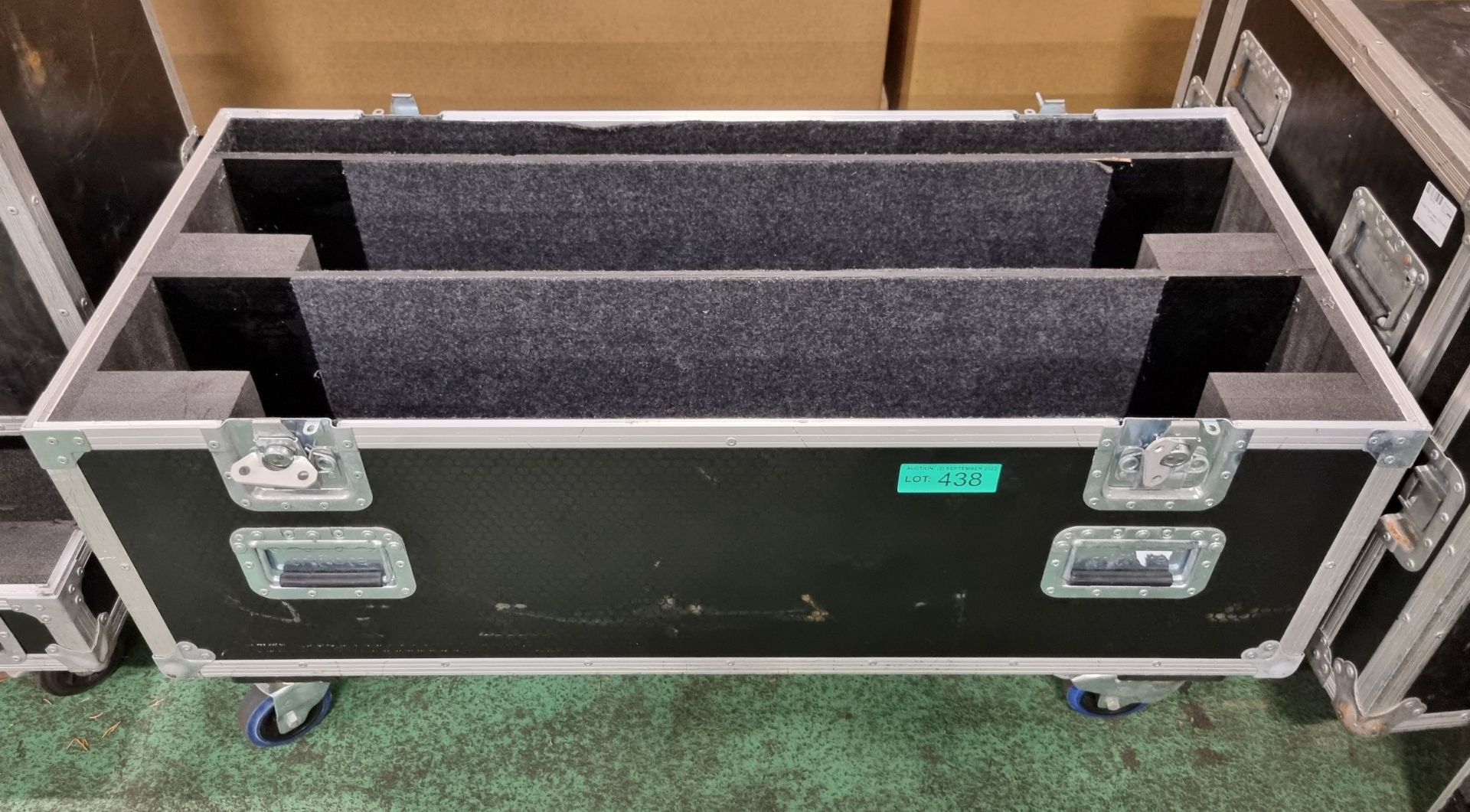 Flight case L120 x W55 x H89cm - Image 2 of 4