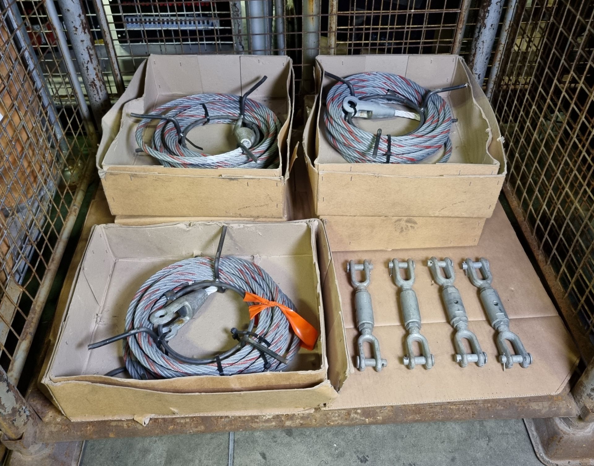 5x Single Leg Wire Assembly with Open Spelter Socket
