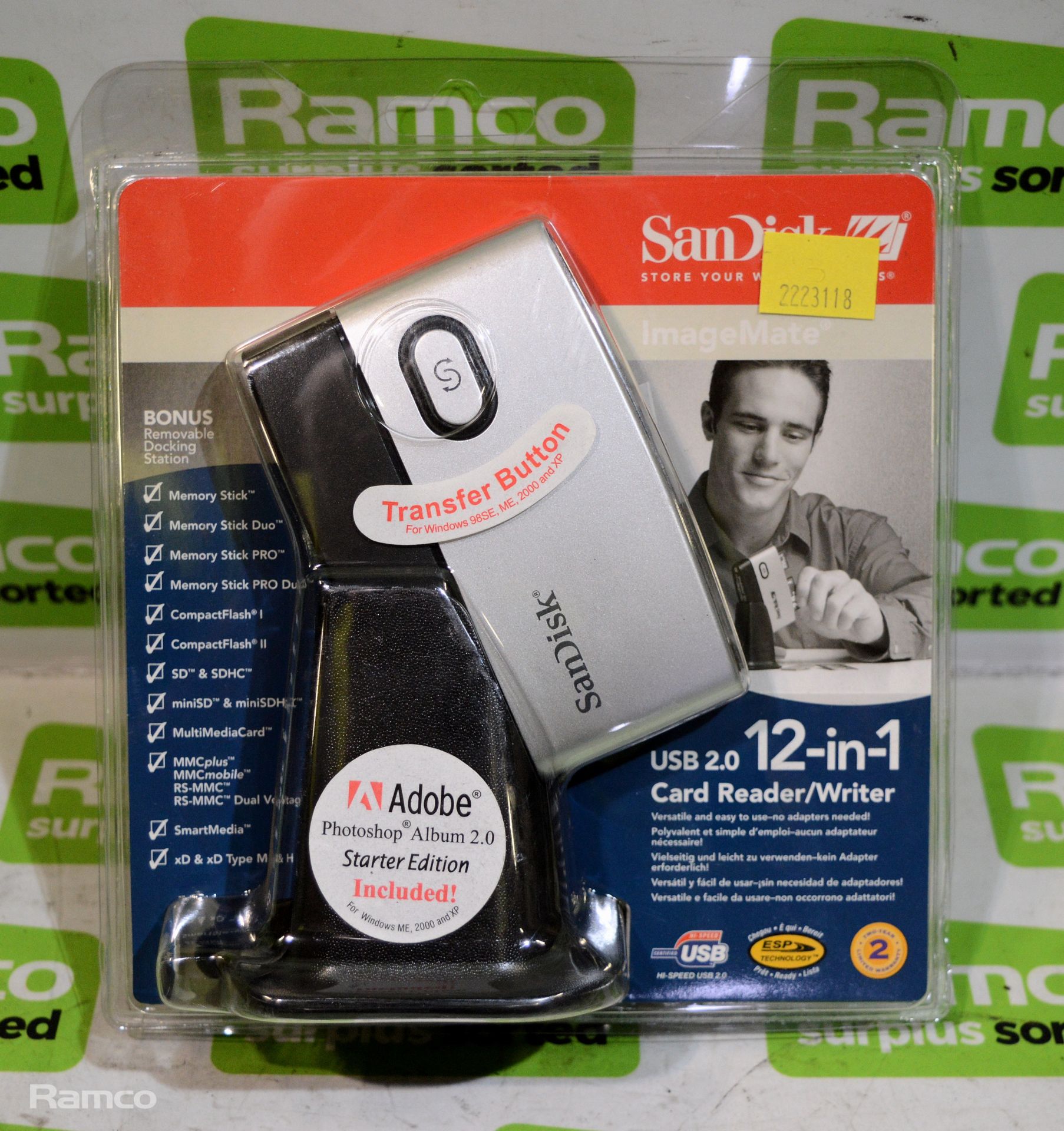 7x SanDisk ImageMate USB 2.0 12-in-1 Card Reader/Writers, 4x Garmin eTrex Automotive Adjustable - Bild 4 aus 5