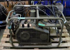 Hamworthy Belliss & Morcom breathing air compressor