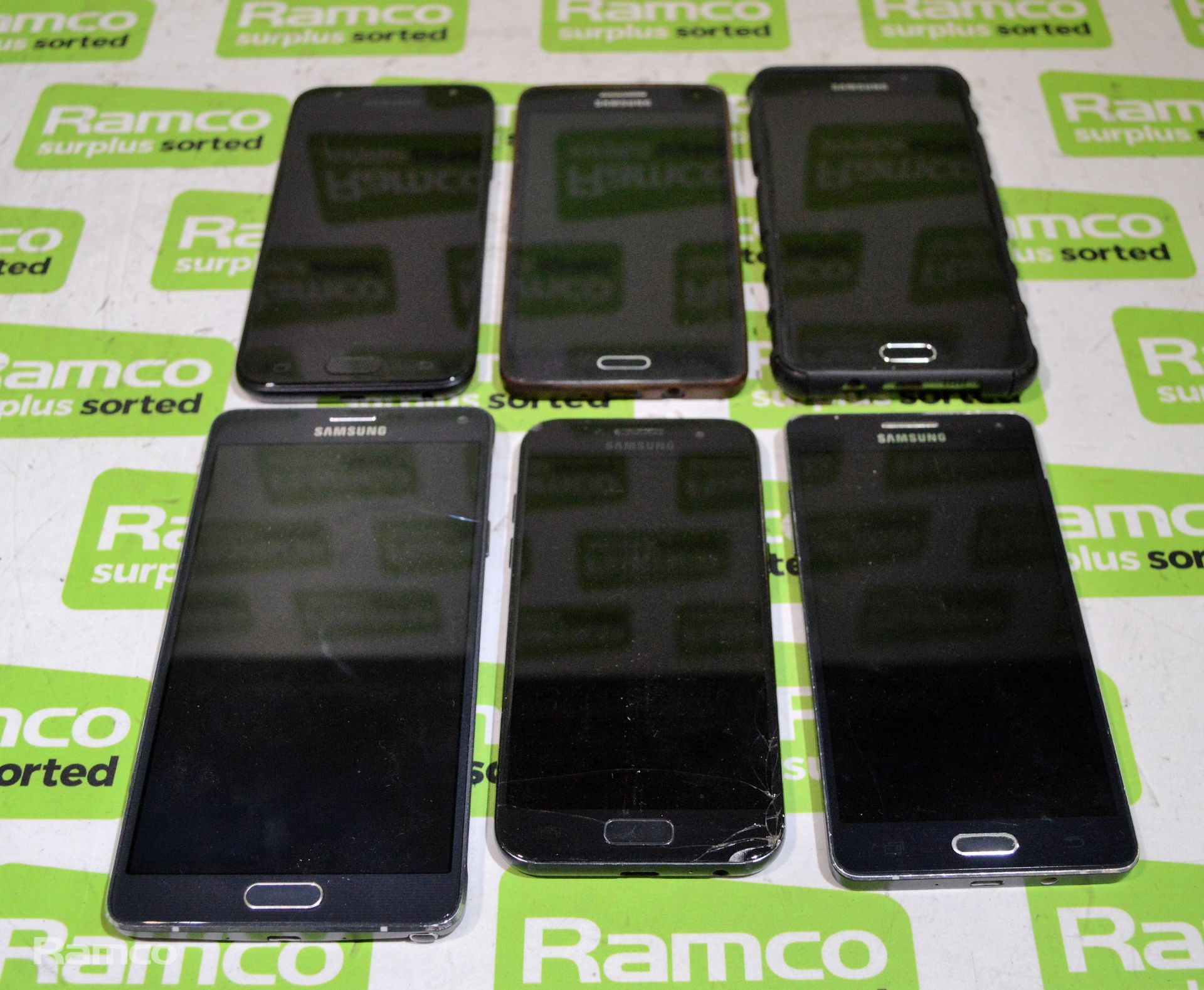 6x Mobiles phones - AS SPARES OR REPAIRS - Image 2 of 5