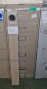 4 Drawer security filing cabinet with Chubb Mark IV manifoil combination lock