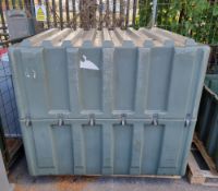 Large Green Movement Container - 145x120x125cm - empty
