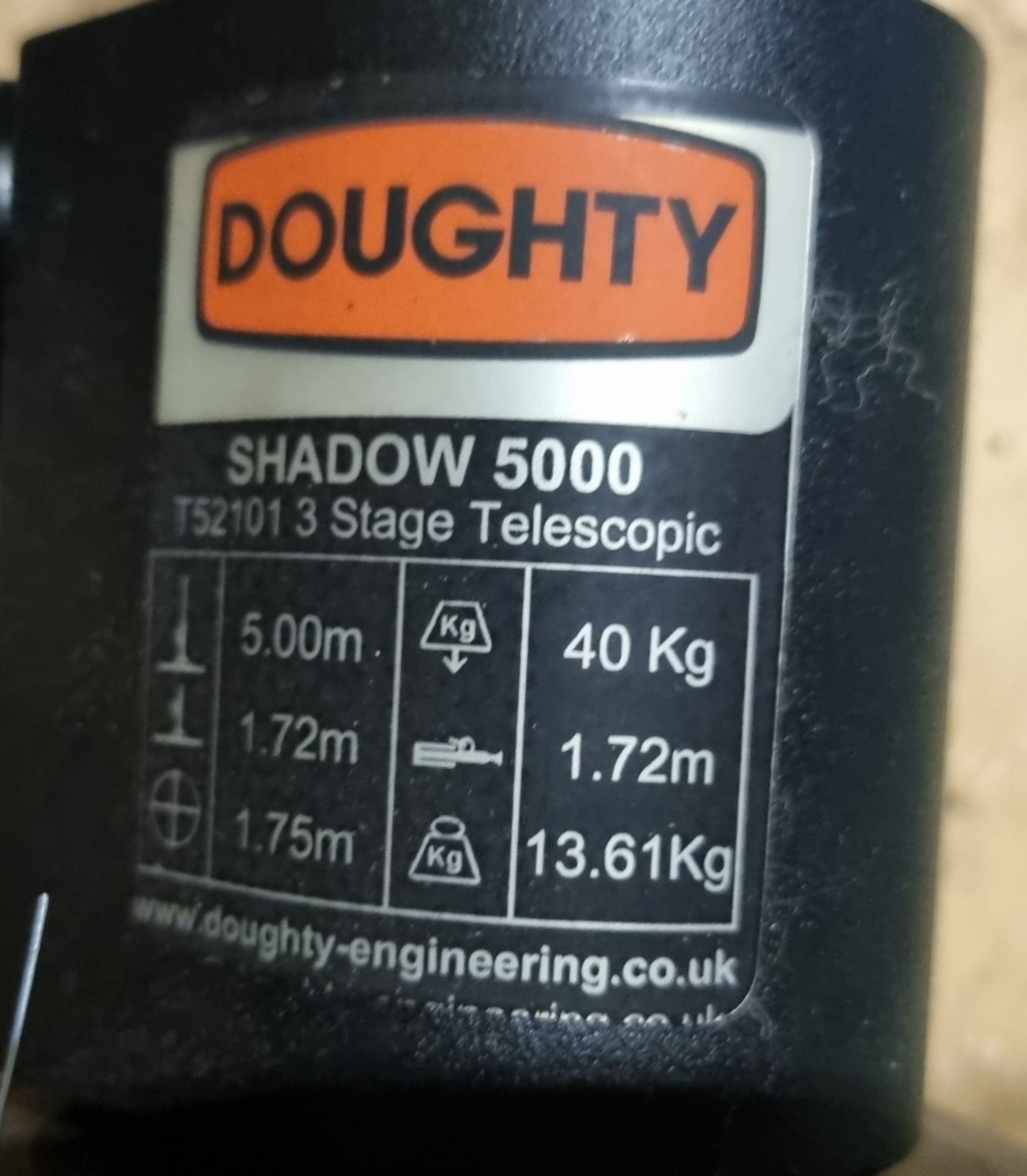 2x Doughty T52101, Shadow 5000 3 Section Stands - L1.75 x W1.75 x H1.72 - Image 3 of 3