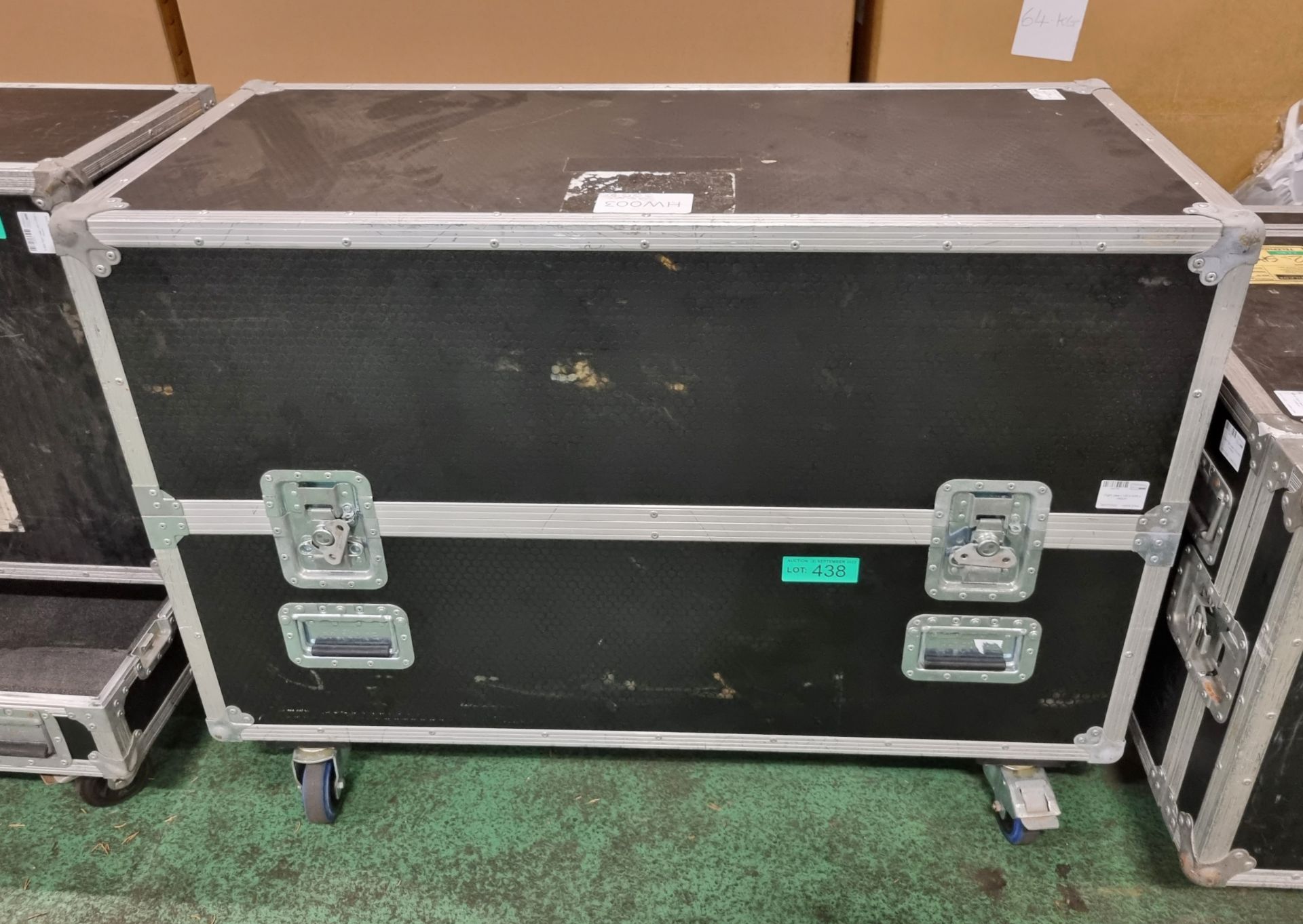 Flight case L120 x W55 x H89cm - Image 4 of 4