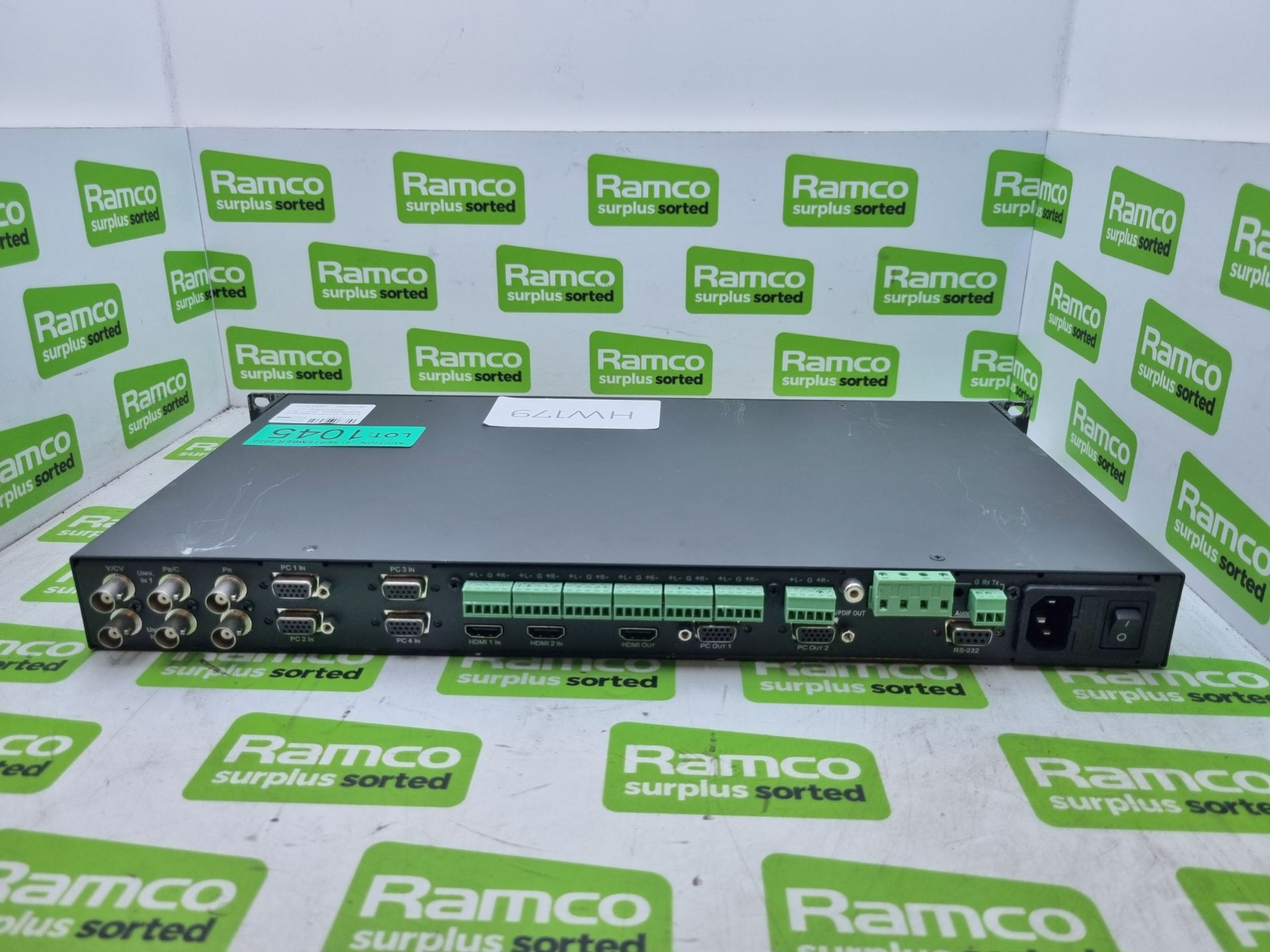 Kramer VP-730 Presentation switcher/scaler. 250V L48 x W24 x H4cm - Image 2 of 2