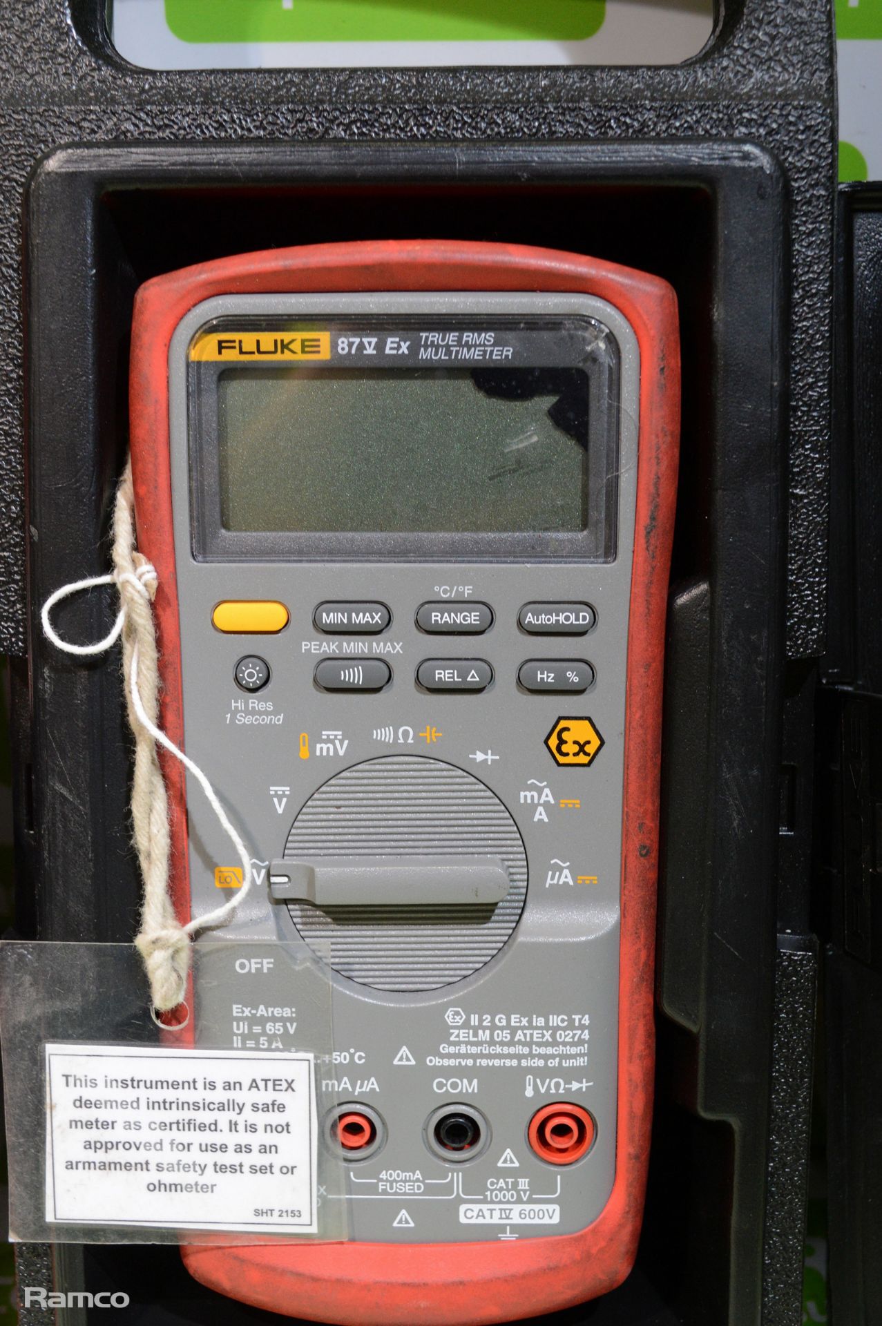 2x Fluke 87V-EX True RMS multimeters - Image 4 of 5