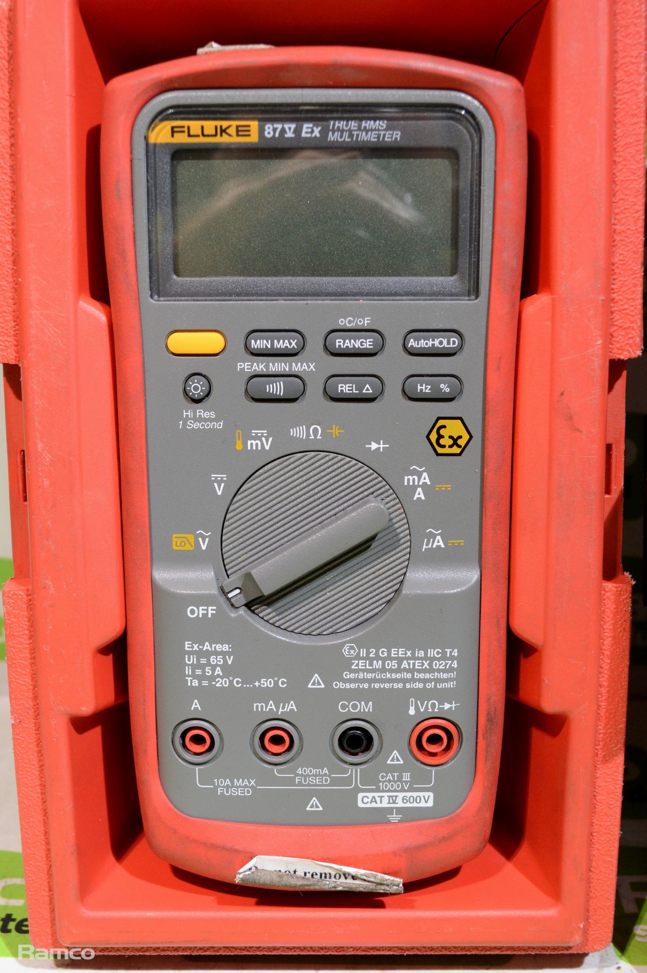 Fluke 87V-EX True RMS multimeter - Image 2 of 2