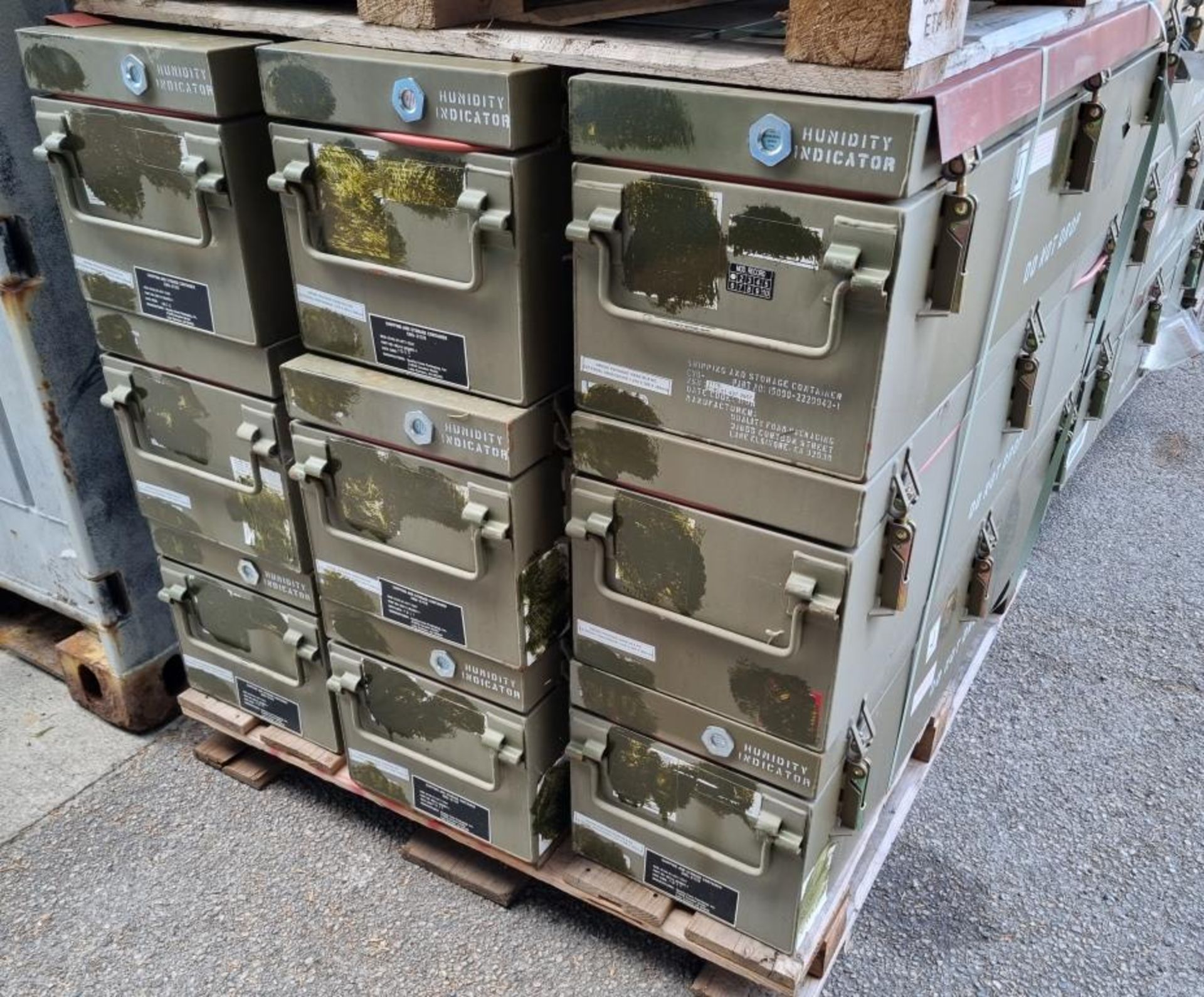 9x Metal Storage Boxes - L1220 x D305 x H305mm - NSN 8140-01-546-3352 - Image 2 of 3