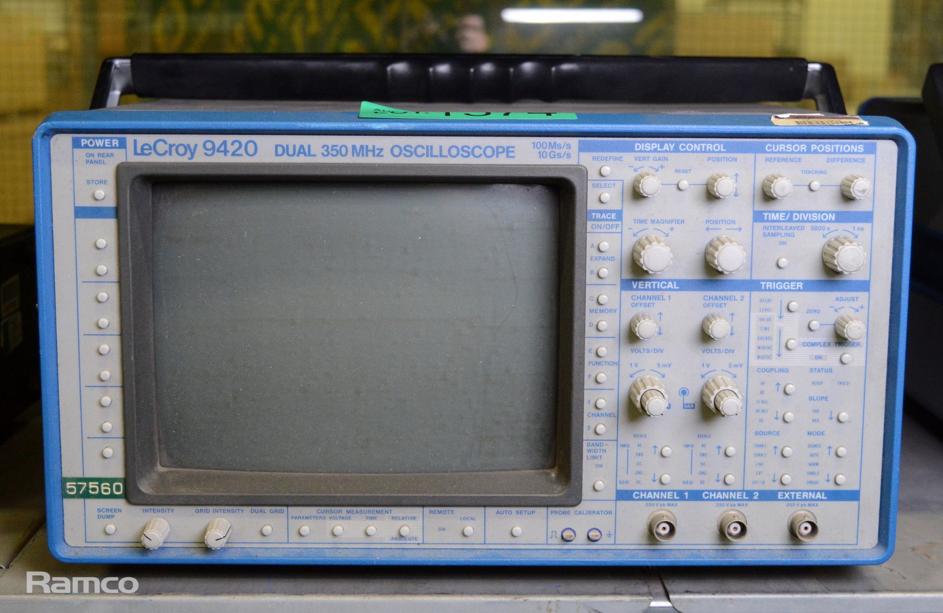 LeCroy 9420 Dual 350MHz Oscilloscope - Image 2 of 2