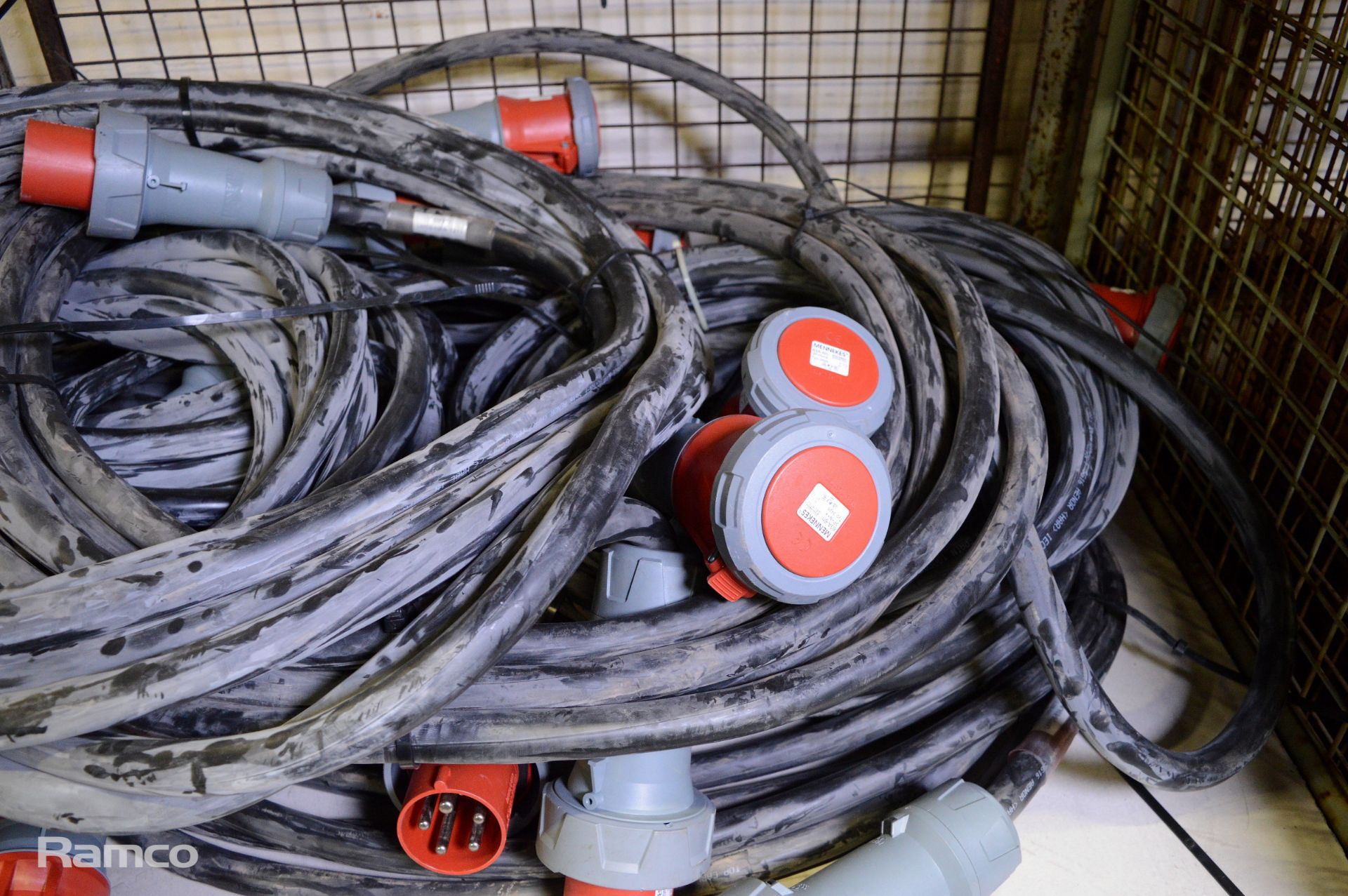 Black Cable Connecting Kit with Mennekes Connectors - Approx 14m Lengths - Image 2 of 5