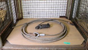 Small Tirfor winch & cable